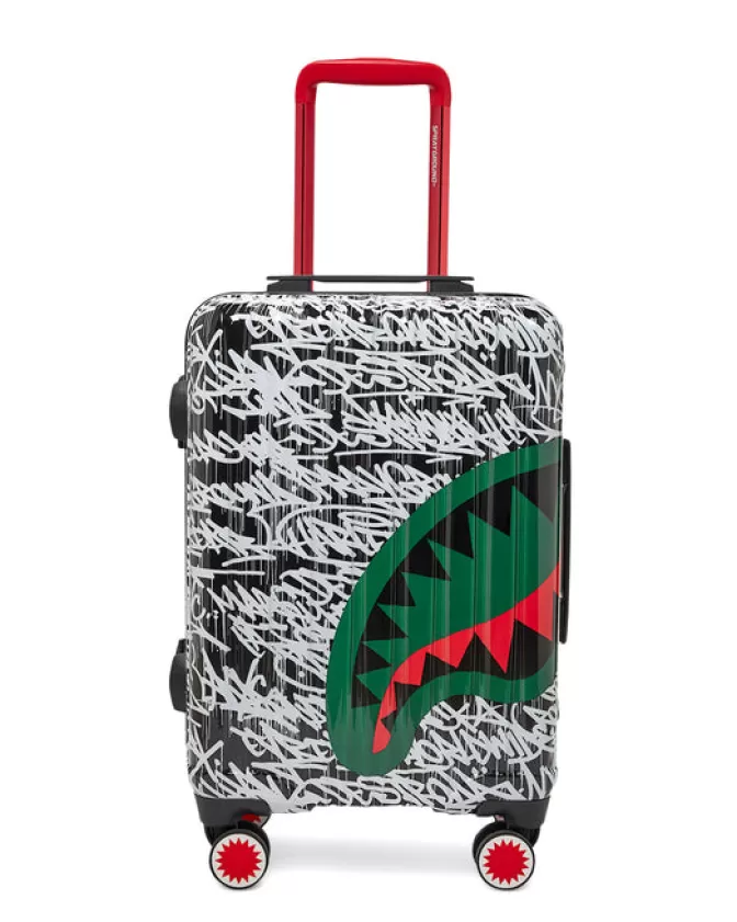 Sprayground Novità - Valigia Cabina Rigida Impermeabile SHARKNAUTICS Night Edition  
Pronta per l'Avventura con Design Antiurto e Chiusura Ermetica