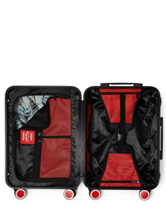 Sprayground Novità - Valigia Cabina Rigida Impermeabile SHARKNAUTICS Night Edition  
Pronta per l'Avventura con Design Antiurto e Chiusura Ermetica