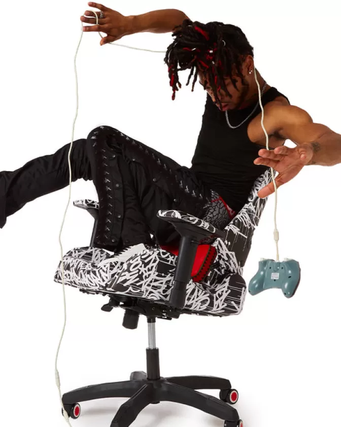 Sprayground Sedia Gaming con Visione Notturna - Edizione Limitata Esclusiva