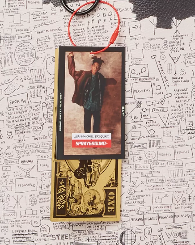 Borsa Sprayground Edizione Basquiat Pegaso 1987 - Collezione Loft Originale

（：，