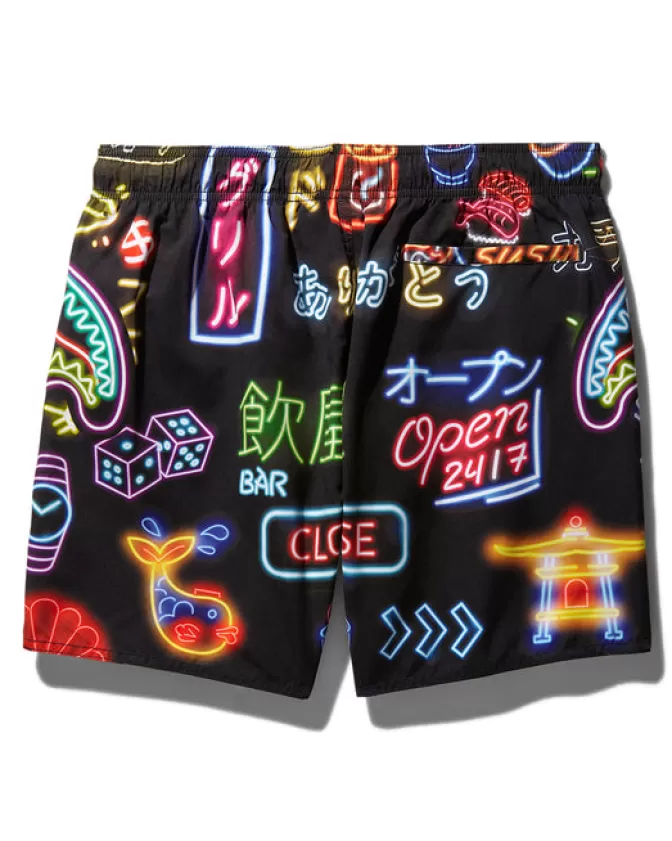 Sprayground Costumi da Bagno Uomo - Elasticizzati con Stampa Esclusiva Okinawa, Nuova Collezione 2024 per Nuoto e Tempo Libero