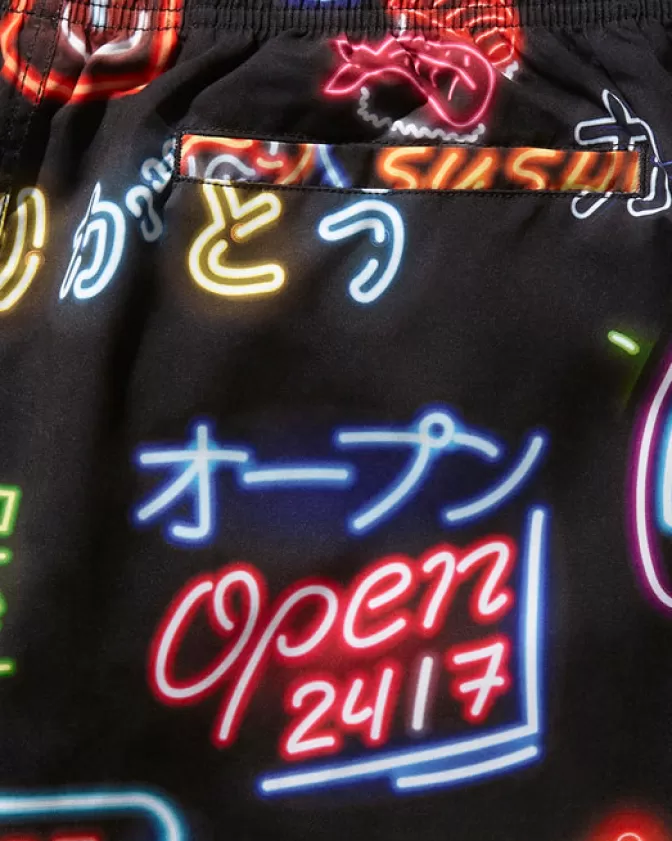 Sprayground Costumi da Bagno Uomo - Elasticizzati con Stampa Esclusiva Okinawa, Nuova Collezione 2024 per Nuoto e Tempo Libero
