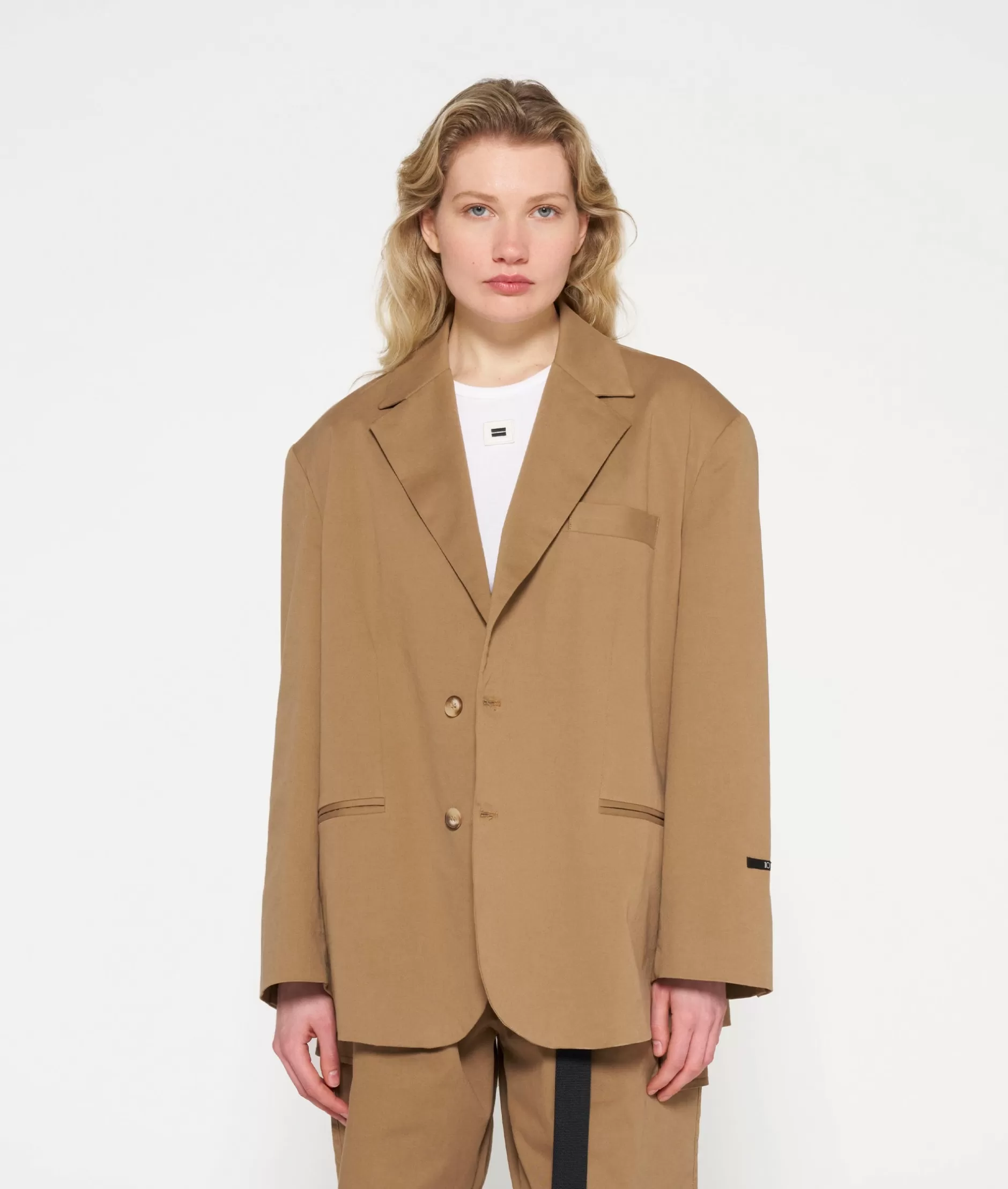 Giacca Oversize 10DAYS in Twill - Stile Casual-Chic per Donne, Confortevole ed Elegante per Look Versatili