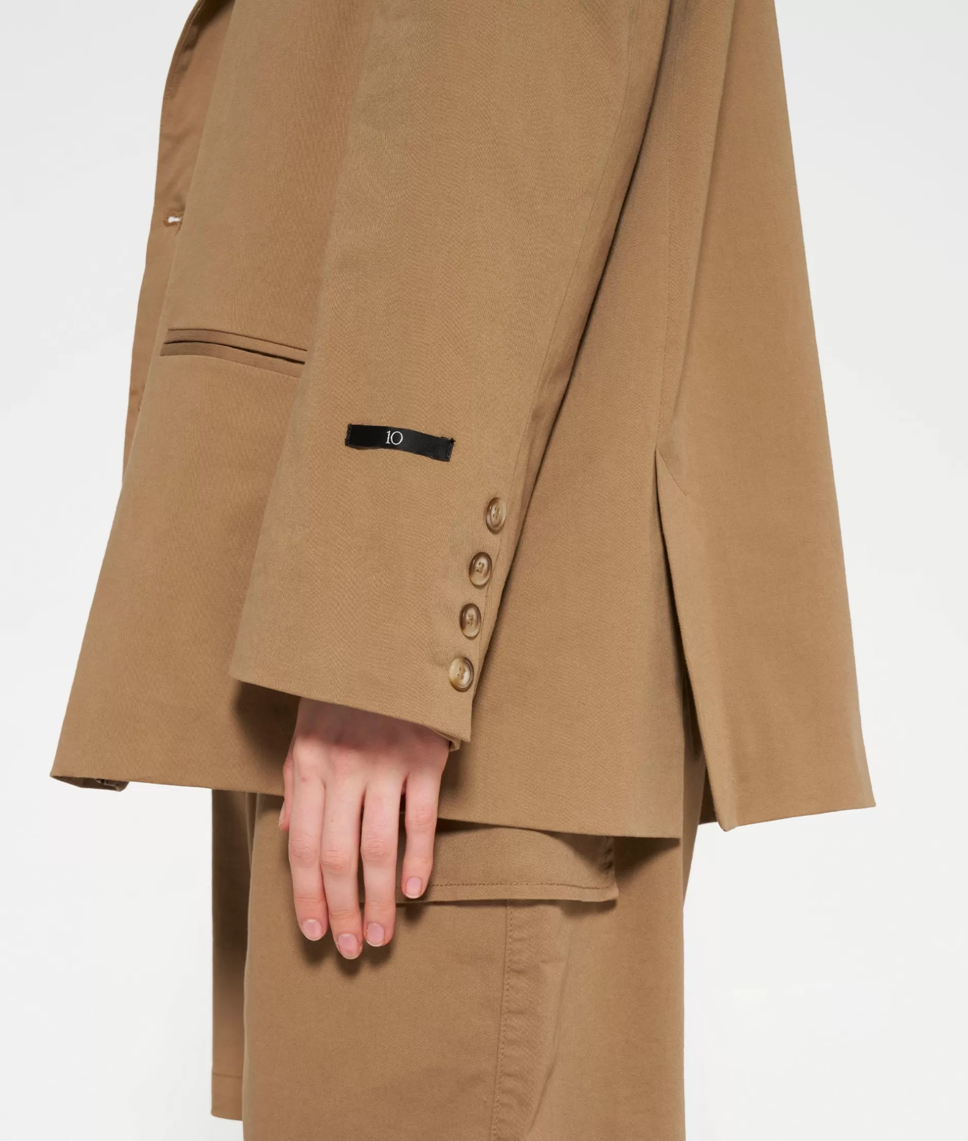 Giacca Oversize 10DAYS in Twill - Stile Casual-Chic per Donne, Confortevole ed Elegante per Look Versatili