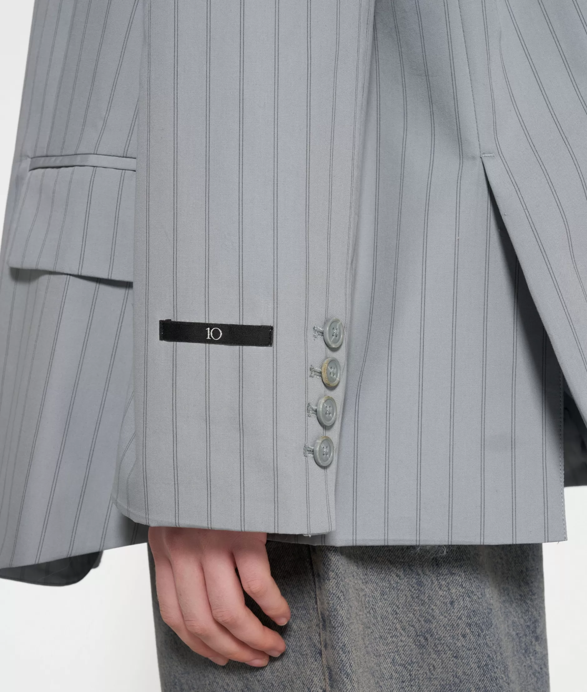 Giacca Elegante Donna 10DAYS - Stile Moderno A Righe Oversize