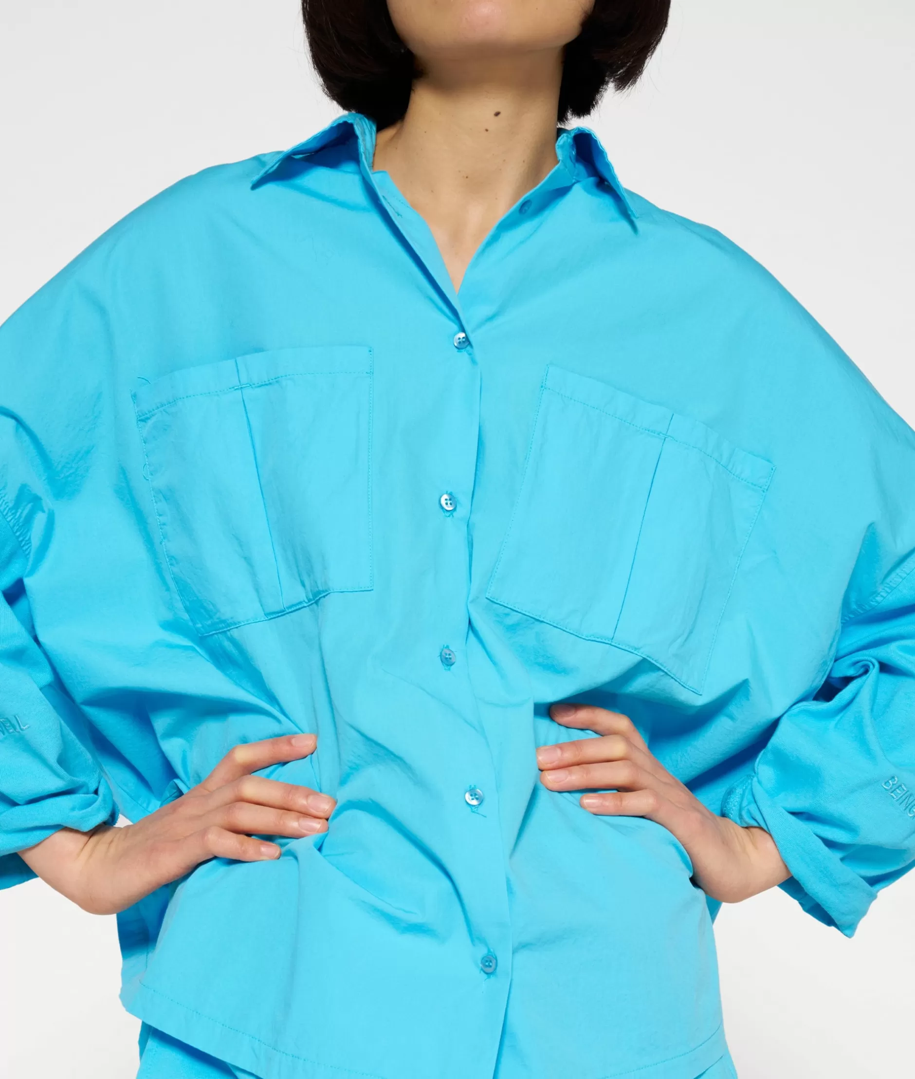 10-Days Donna - Camicie Oversize Confezione Comoda, Stile Casual Chic con Taglio Generoso