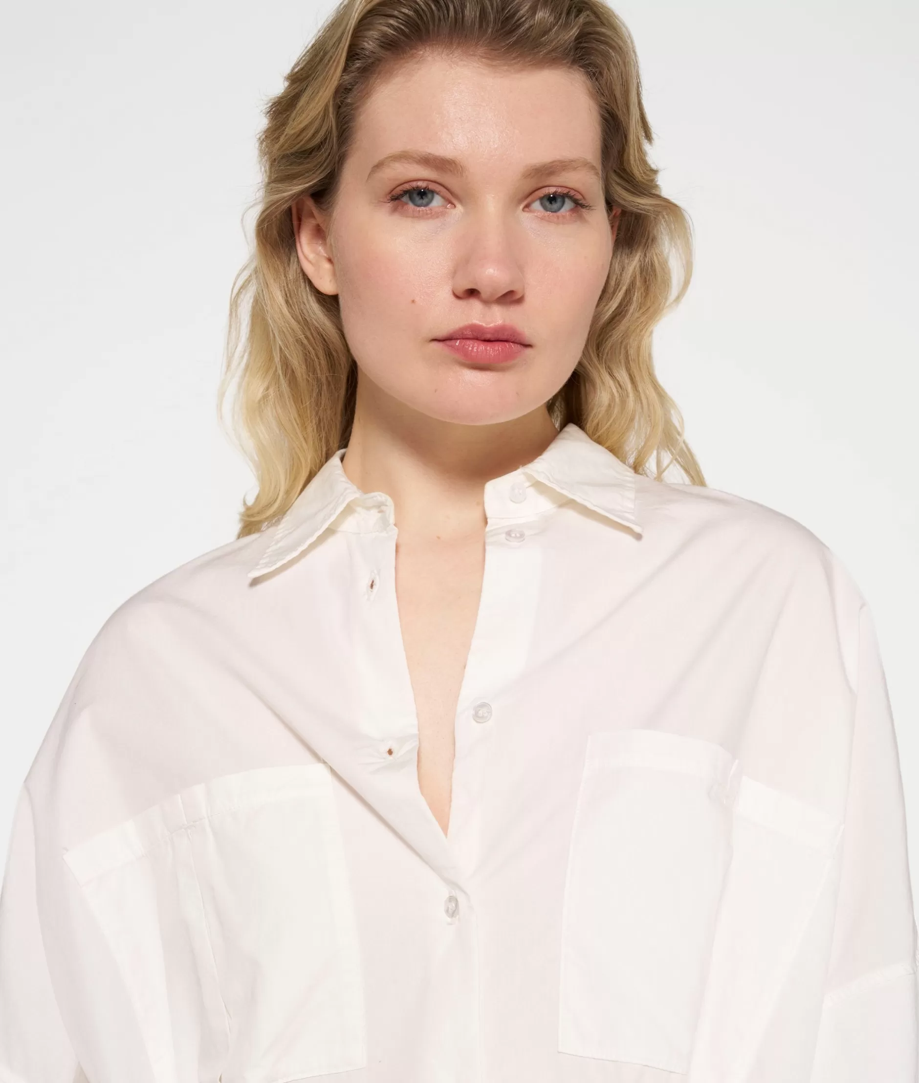 Camicia Oversize Donna 10-Days - Taglio Comodo e Moderno, Ideale per Stile Casual e Tendenze Attuali