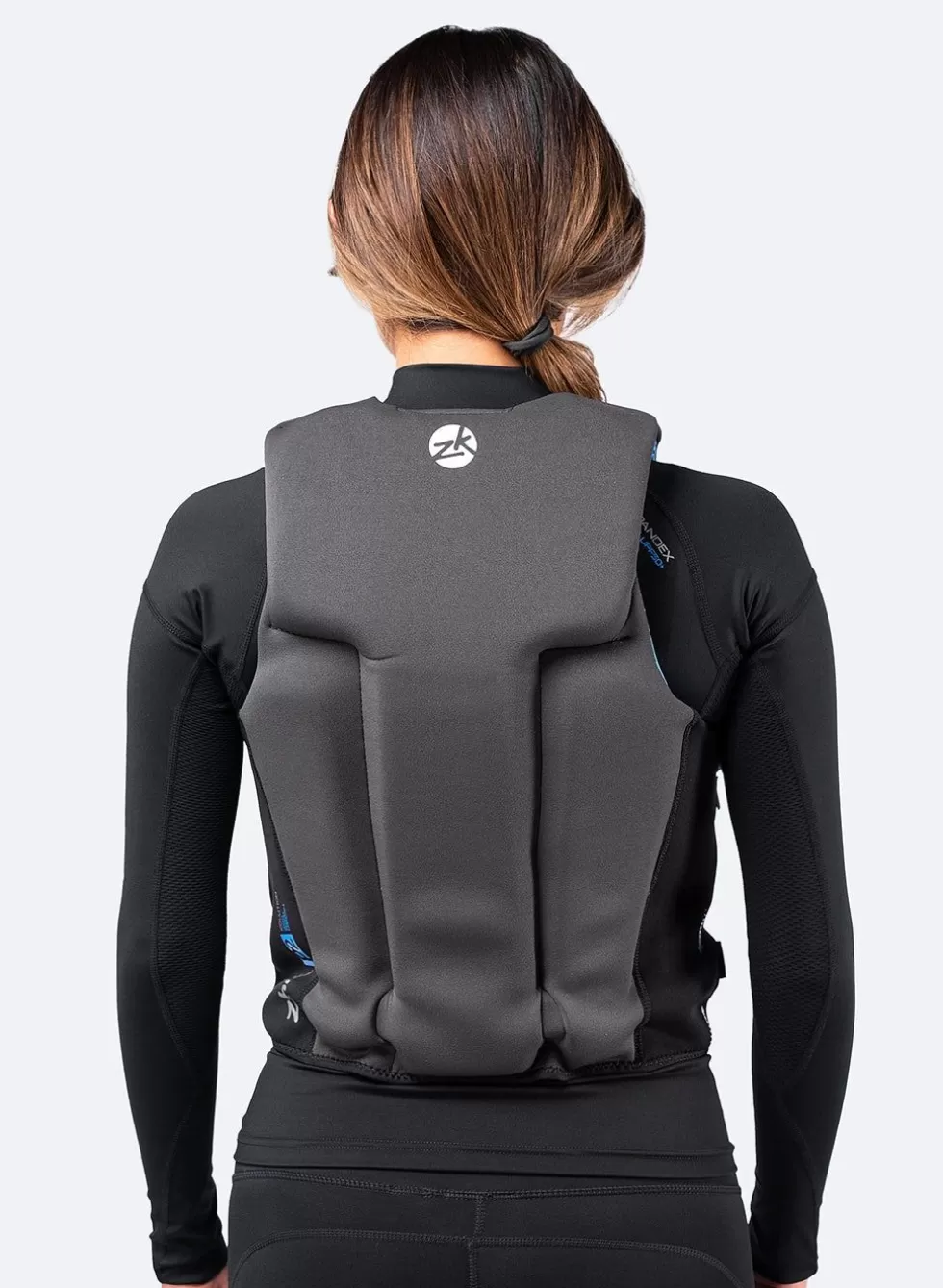 Giubbotto di Salvataggio Termico P2 - Grigio Conforto Premium per Donna con Certificazione ISO 9001