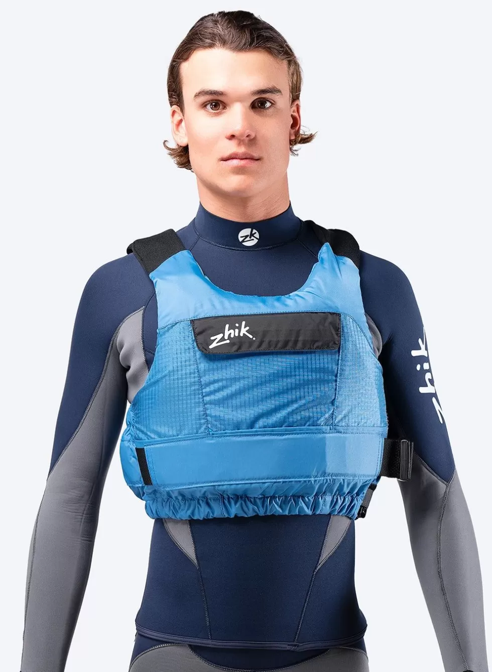 IsoCert Giubbotto Salvagente Donna P3 Premium - Certificazione Blu Marino Conforme agli Standard Internazionali