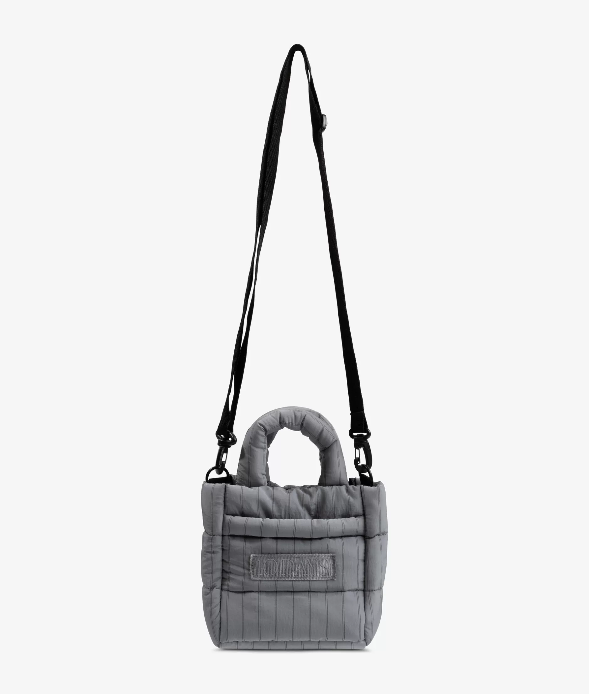 Borsa a Righe Sottili con Imbottitura - 10 Days Collezione Donna