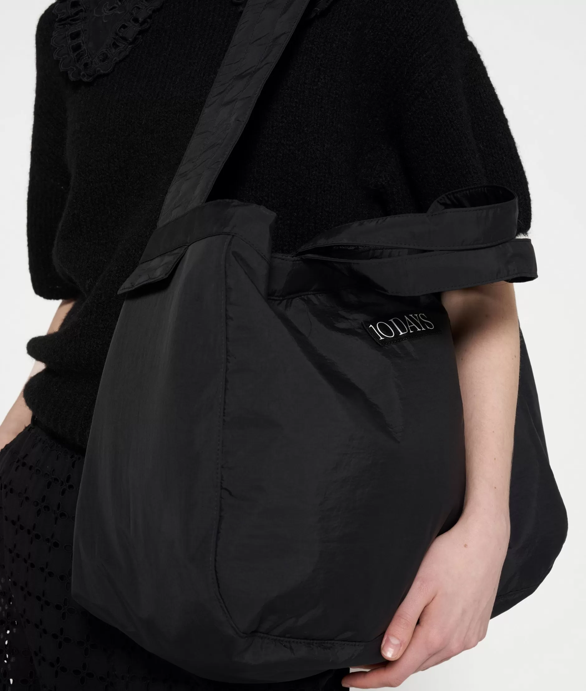 Borsa a Tracolla Donna 10DAYS - Shopper Imbottita Elegante con Design Morbido e Pratico