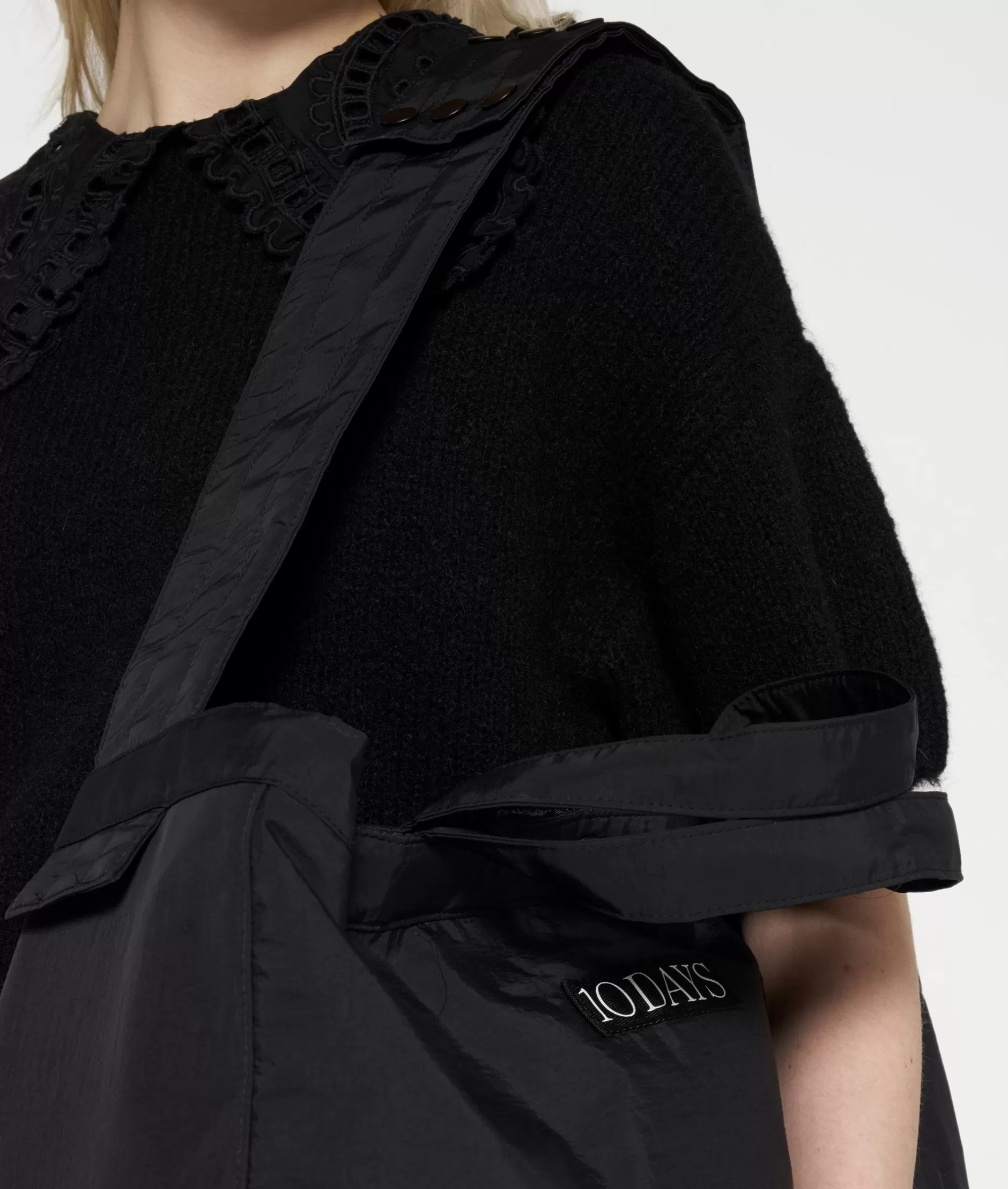 Borsa a Tracolla Donna 10DAYS - Shopper Imbottita Elegante con Design Morbido e Pratico