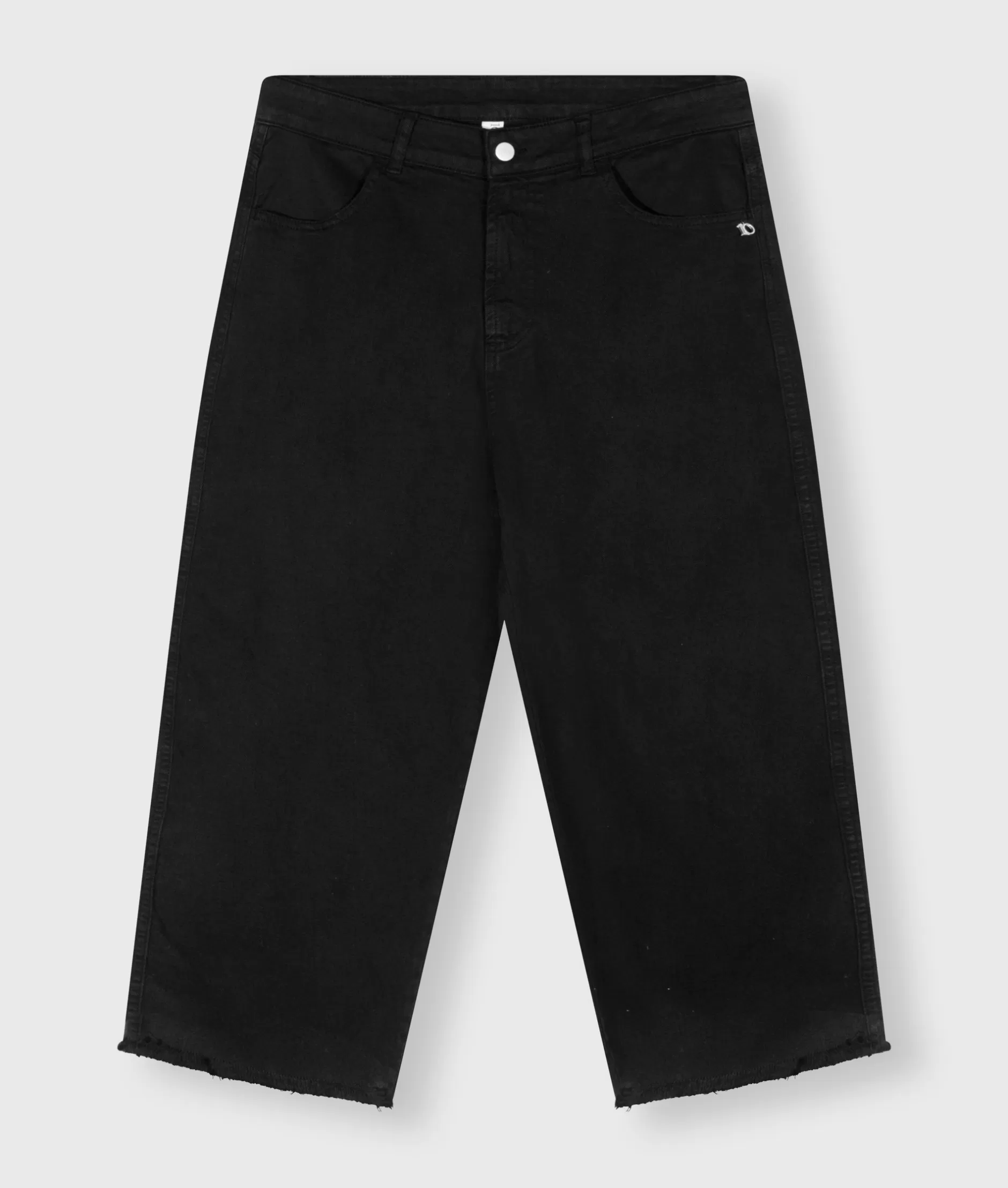 Pantaloni Donna in Twill Confortevole - Modello Slim Fit con Taschi Funzionali 10DAYS 

(：，