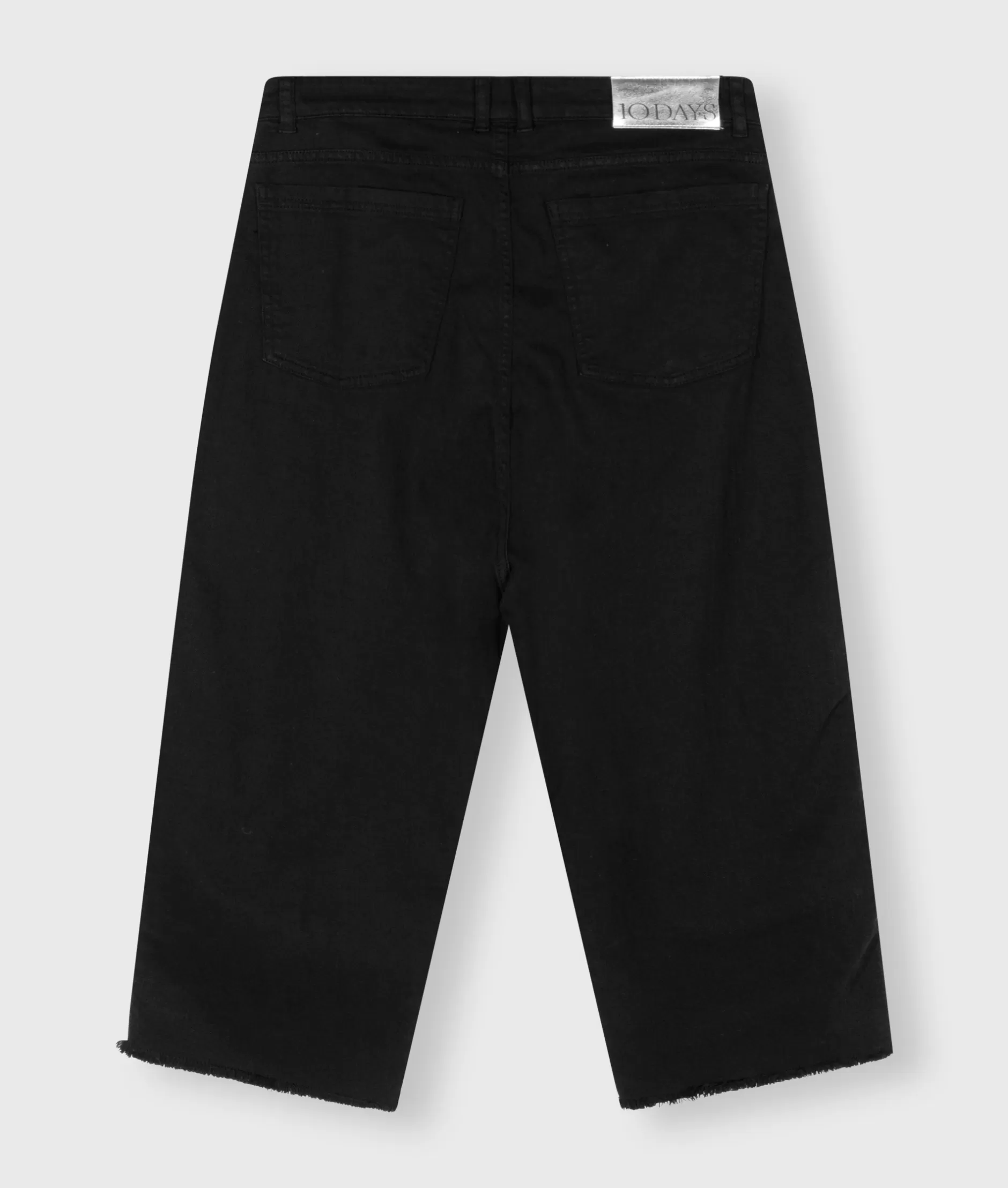 Pantaloni Donna in Twill Confortevole - Modello Slim Fit con Taschi Funzionali 10DAYS 

(：，