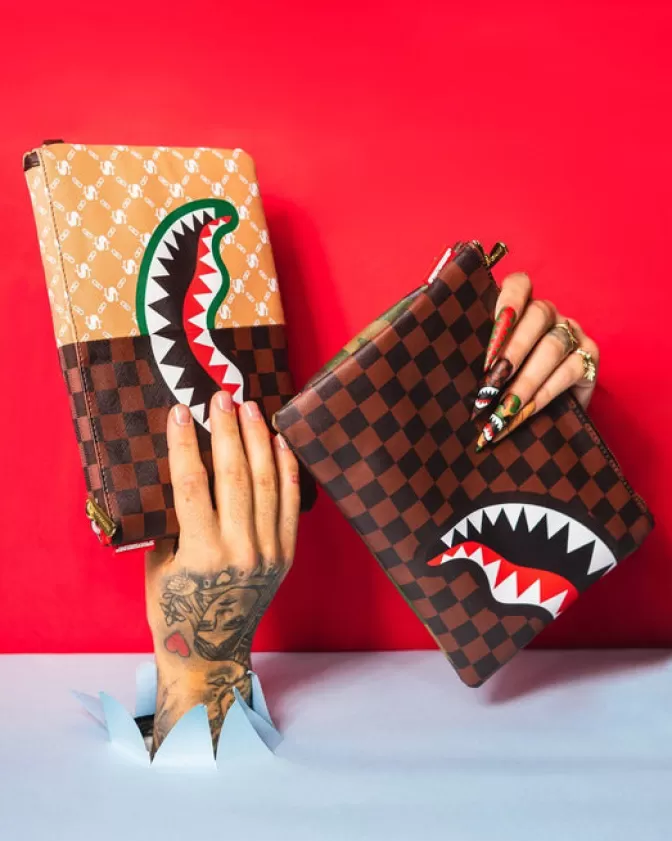 Sprayground Originale | Borsa a Tracolla Iconica Collezione – Paris vs Firenze Duelo Stilistico