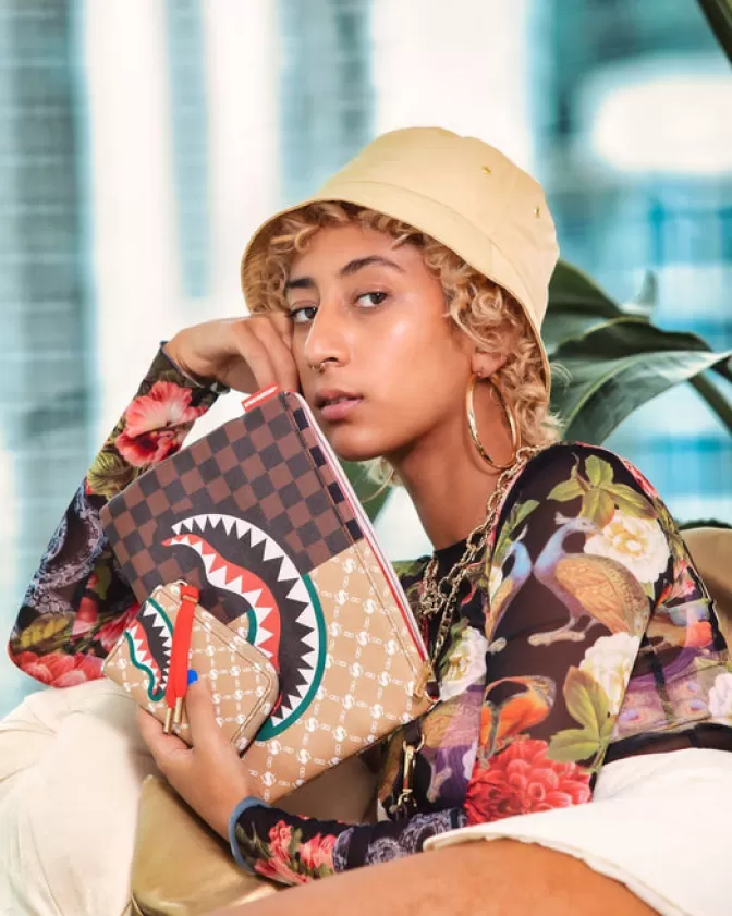 Sprayground Originale | Borsa a Tracolla Iconica Collezione – Paris vs Firenze Duelo Stilistico