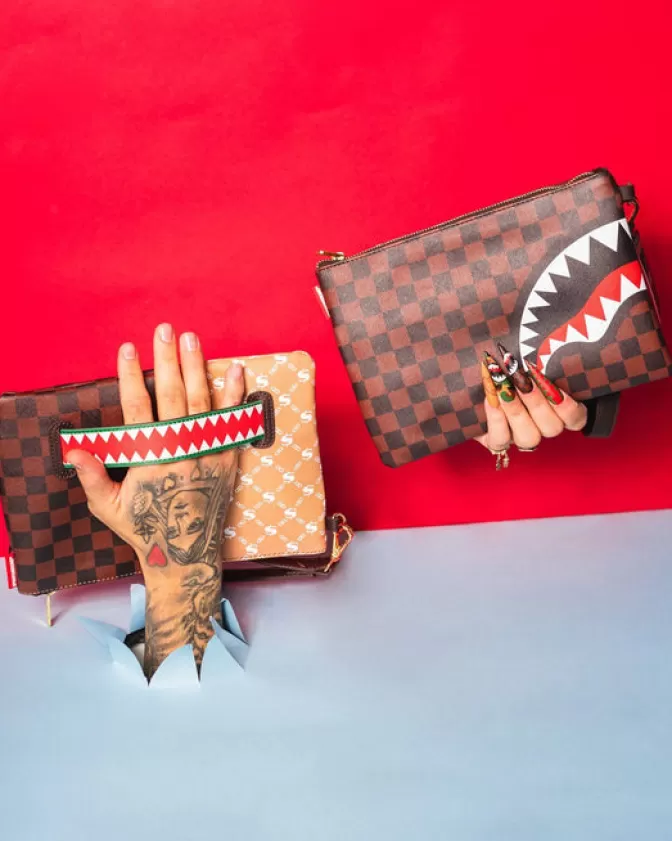 Sprayground Originale | Borsa a Tracolla Iconica Collezione – Paris vs Firenze Duelo Stilistico