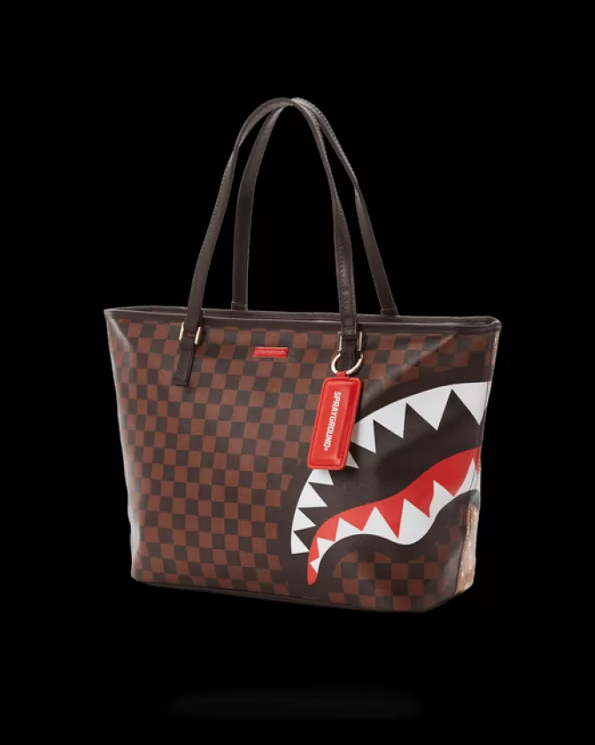 Sprayground Borsa Iconica: Dualità Urbana Parigi/Firenze - Tracolla Stile Streetwear con Design Esclusivo
