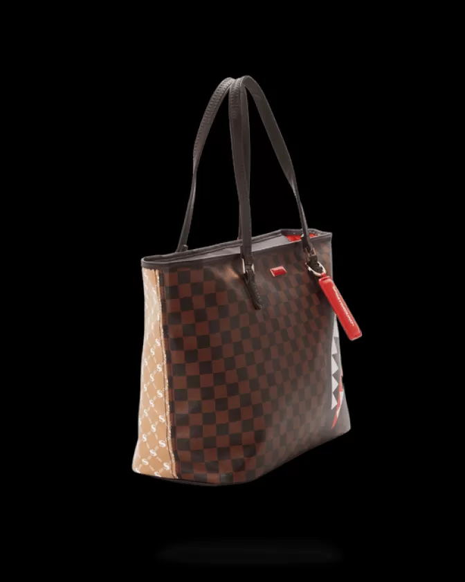 Sprayground Borsa Iconica: Dualità Urbana Parigi/Firenze - Tracolla Stile Streetwear con Design Esclusivo