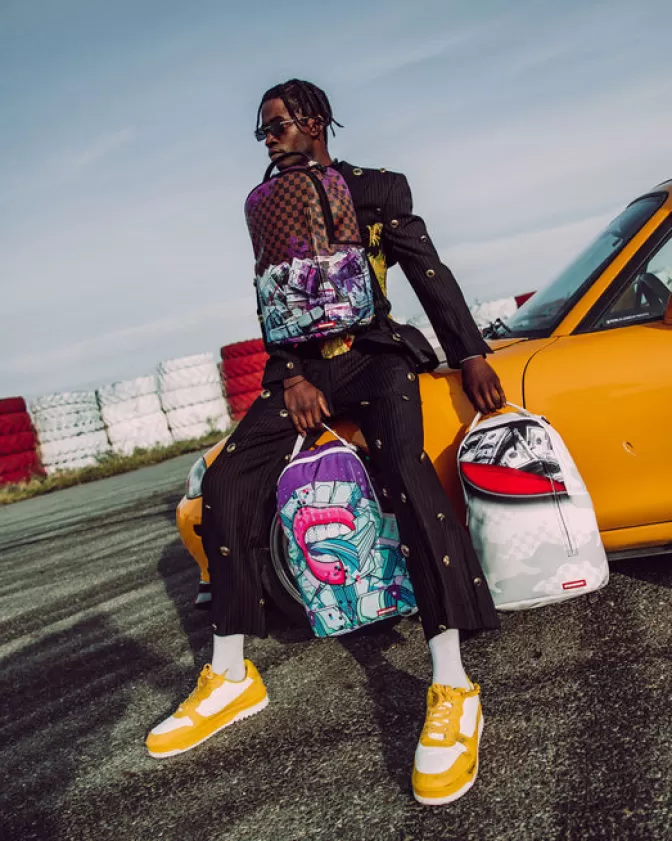 Zaino Sprayground DLXV - Design Funzionale con Stile 