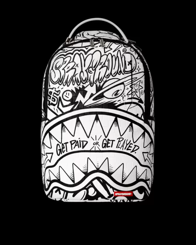 Zaino Sprayground DLXV: Il Compagno Perfetto per le Feste Post-Stipendio 

(Note: 