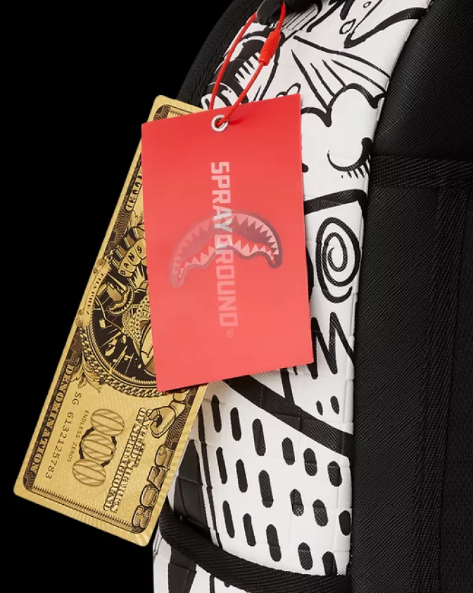 Zaino Sprayground DLXV: Il Compagno Perfetto per le Feste Post-Stipendio 

(Note: 