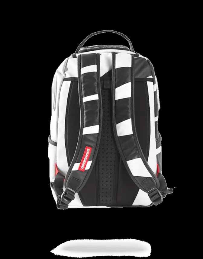 Zaini Sprayground Phantom Bianco - Design Squalo in Gomma Lucido per Stile Unico