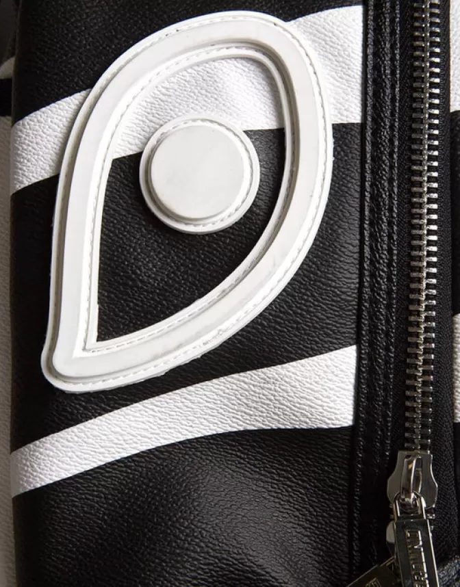 Zaini Sprayground Phantom Bianco - Design Squalo in Gomma Lucido per Stile Unico