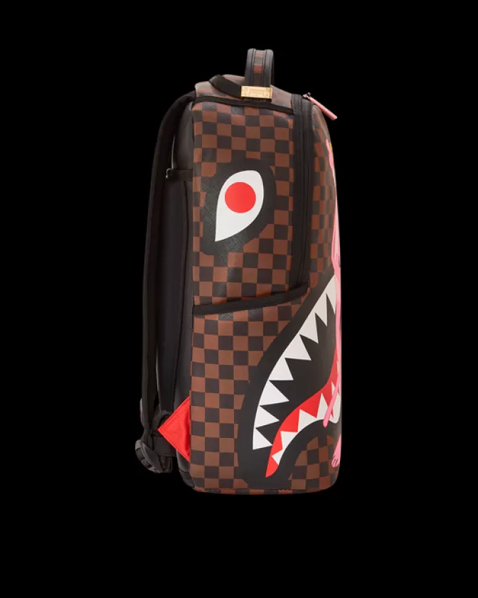 Zaino Sprayground Limited Edition Pink Panther - Design Esclusivo Rivelazione DLXV, Stile Streetwear Unico con Tema Iconico