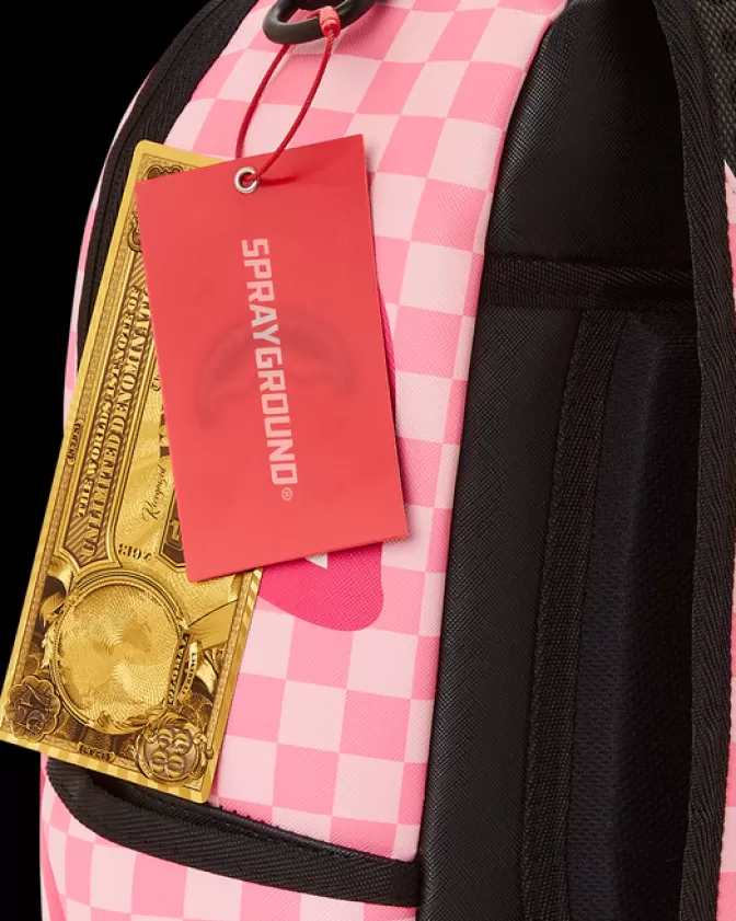 Zaino Sprayground Limited Edition Pink Panther - Design Esclusivo Rivelazione DLXV, Stile Streetwear Unico con Tema Iconico