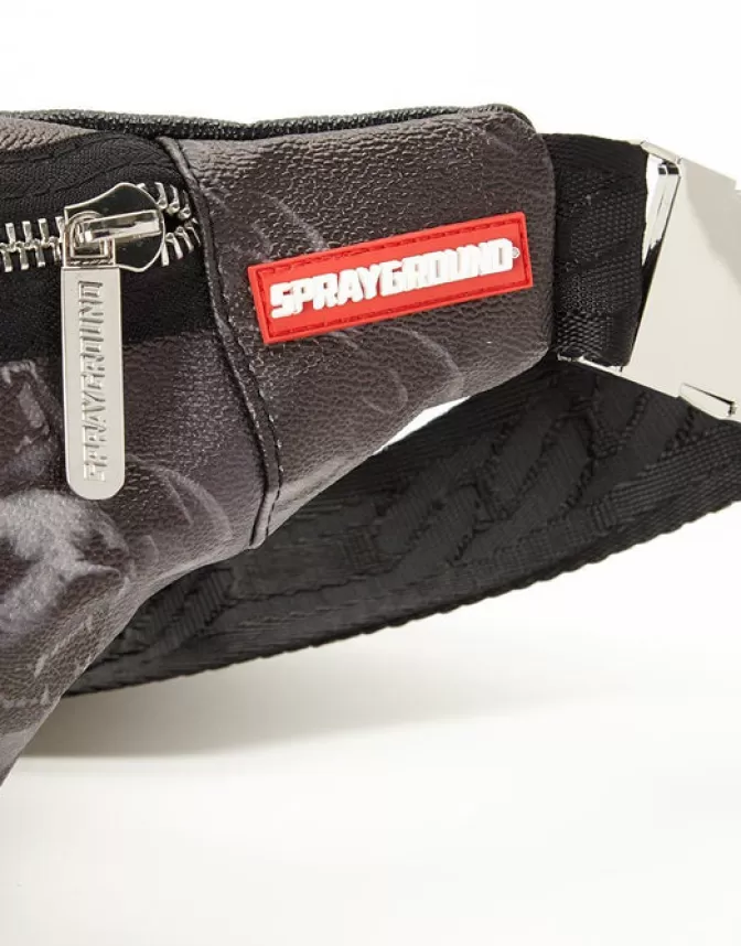 Sprayground Borsa a Tracolla con Stampa Pitbull – Modello Urban Streetwear