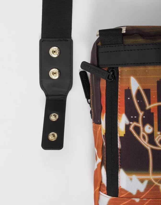 Sprayground - Borsa a Tracolla Neon per Fan di Pikachu | Stile Unico con Design Pokemon Brillante