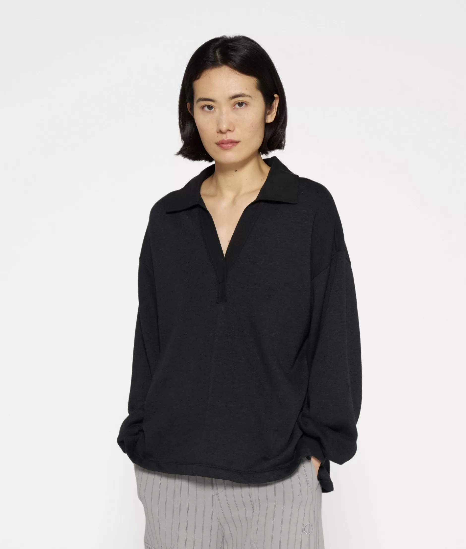 Maglione Polo Donna 10GIORNI - Felpa con Cappuccio Casual, Morbido Cotone per Stile Everyday
