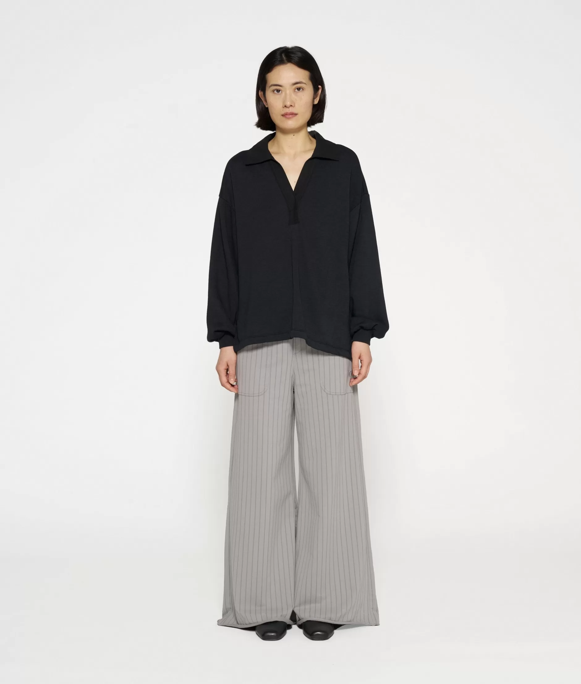 Maglione Polo Donna 10GIORNI - Felpa con Cappuccio Casual, Morbido Cotone per Stile Everyday