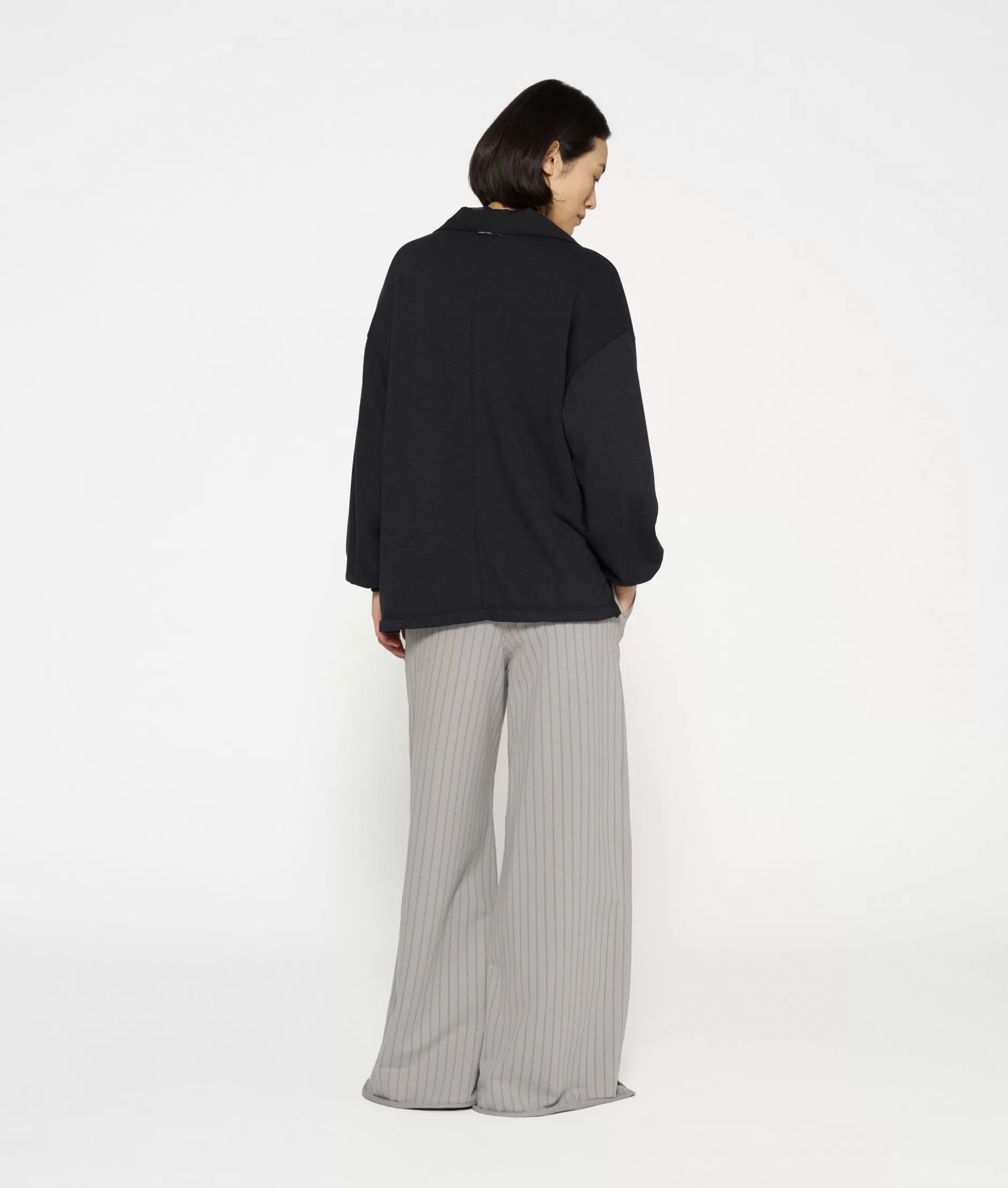 Maglione Polo Donna 10GIORNI - Felpa con Cappuccio Casual, Morbido Cotone per Stile Everyday