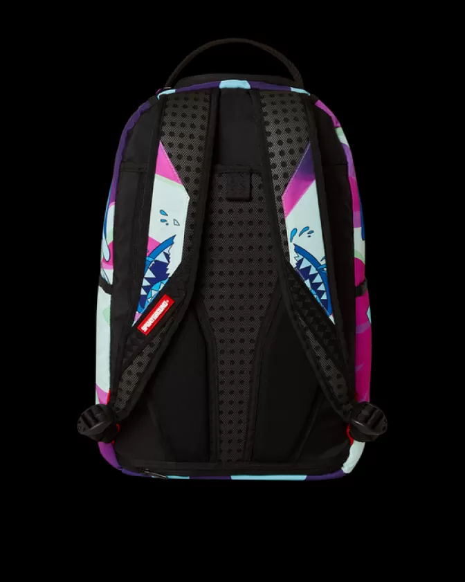 Zaino Sprayground Limited Edition Powerpuff Girls - Squalo Feroce con Design Grafico Originale e Stile Unico per Giovani Audaci