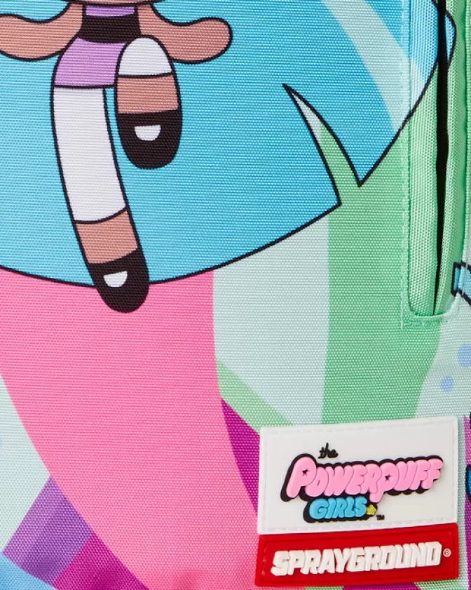 Zaino Sprayground Limited Edition Powerpuff Girls - Squalo Feroce con Design Grafico Originale e Stile Unico per Giovani Audaci
