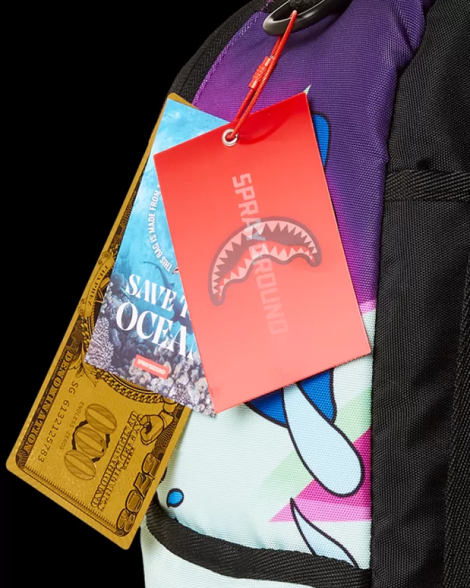 Zaino Sprayground Limited Edition Powerpuff Girls - Squalo Feroce con Design Grafico Originale e Stile Unico per Giovani Audaci