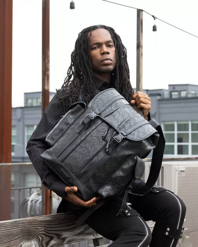 Sprayground Monte Carlo: Zaino Esclusivo Jet Privato - Collezione Stile Lusso per Viaggi Eleganti
