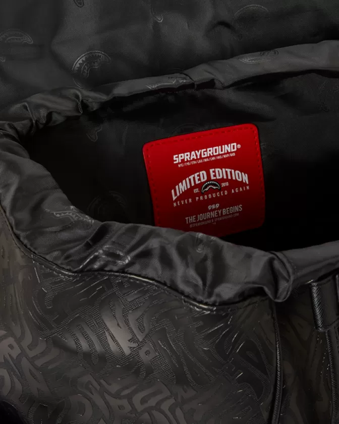 Sprayground Monte Carlo: Zaino Esclusivo Jet Privato - Collezione Stile Lusso per Viaggi Eleganti