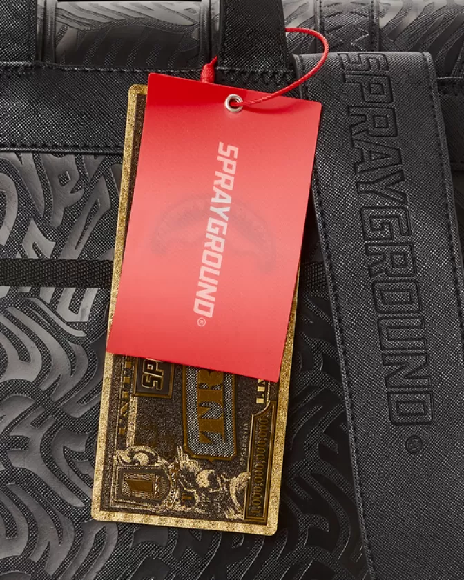 Sprayground Monte Carlo: Zaino Esclusivo Jet Privato - Collezione Stile Lusso per Viaggi Eleganti