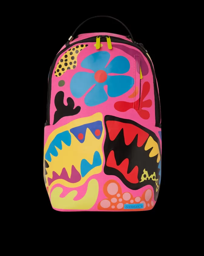Zaino Sprayground: Viaggio Psichedelico per Esploratori Urbani - Tracolla Unisex con Stampa Allucinante