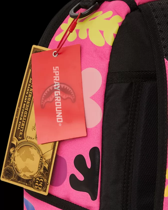 Zaino Sprayground: Viaggio Psichedelico per Esploratori Urbani - Tracolla Unisex con Stampa Allucinante