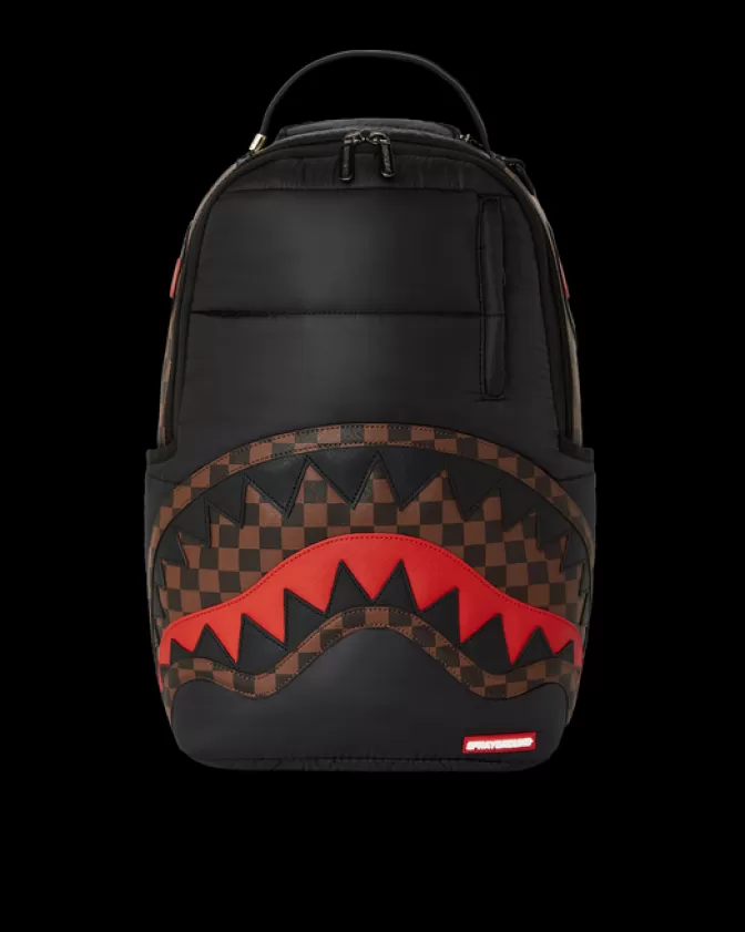 Sprayground Zaino Puffer Shark Vail Flex - Design Impermeabile e Capiente per lo Sport e la Città