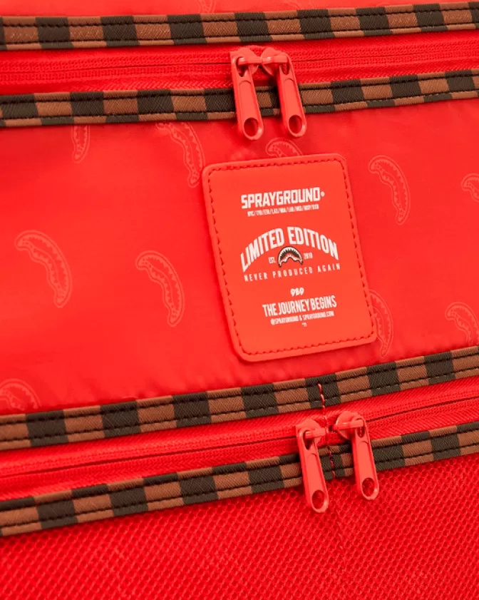 Valigia Cabina Sprayground Raceway Henny - Bagaglio a Mano Jet-Setter con Design Esclusivo, Nuova Collezione Ideale per Viaggiatori Stilosi