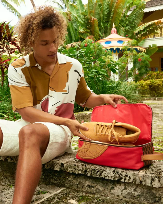 Sprayground Porta Scarpe Sportivo Henny - Design Raceway, Edizione Limitata con Sconto Esclusivo