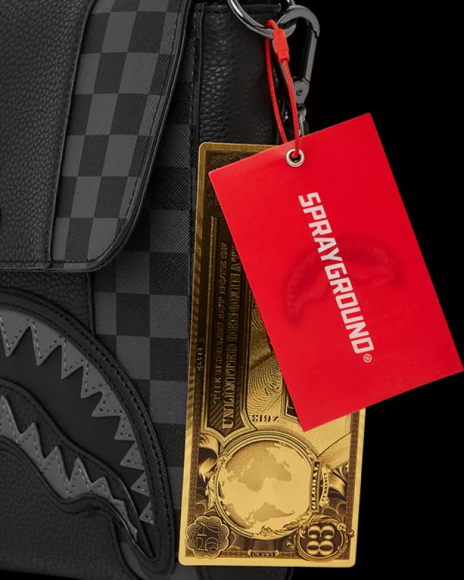 Borsa Messenger Sportiva Sprayground Phantom Shadow - Design Dinamico per Stile Urban Crossbody