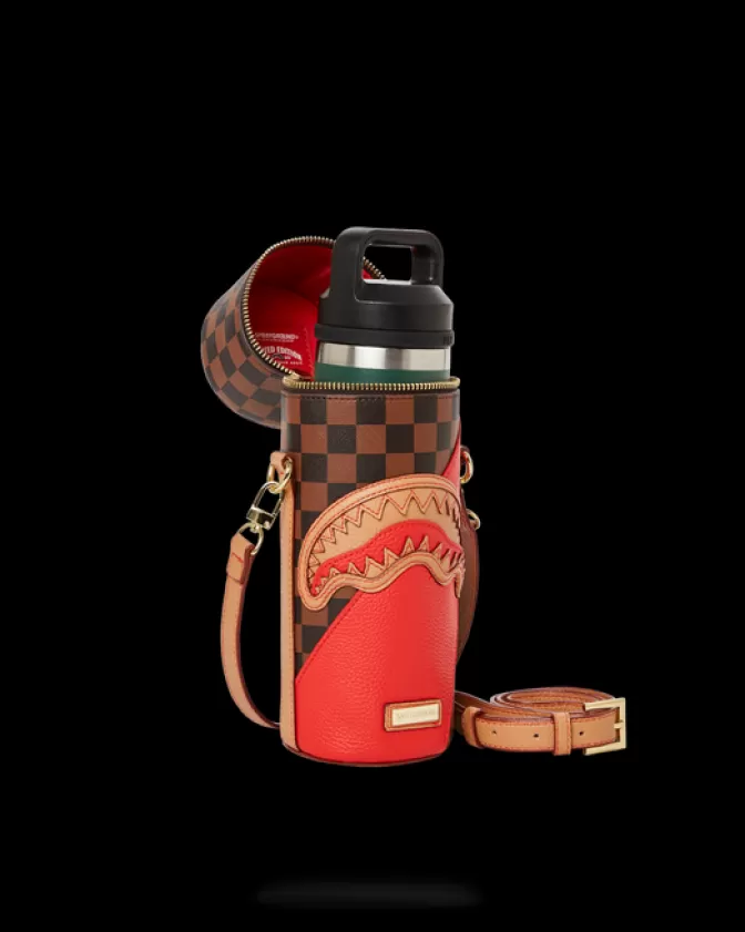 Sprayground Borsa Sportiva con Portabottiglia - Design Aerodinamico a Tracolla per Attività all'Aperto