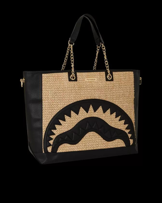 Borse Sprayground in Fibra Naturale - Tracolla Ecologica con Intreccio di Palma per Stile Vacanziero