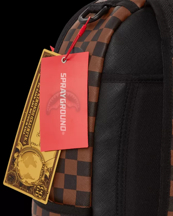 Zaino Sprayground con Shuriken 3D Iperrealistiche - Design Distruttivo Modello DLXV | Stile Unico per Urban Warriors
